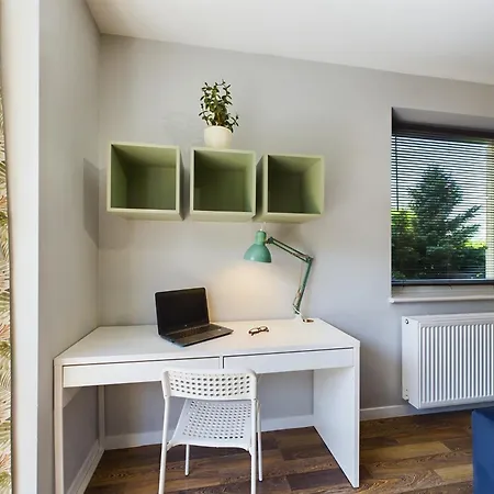 شقة Gdanski Przytulna Z Ogrodkiem I Tarasem By Renters *